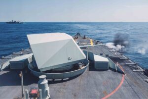 A live-fire exercise staged as part of Exercise Cutlass Fury 2025.