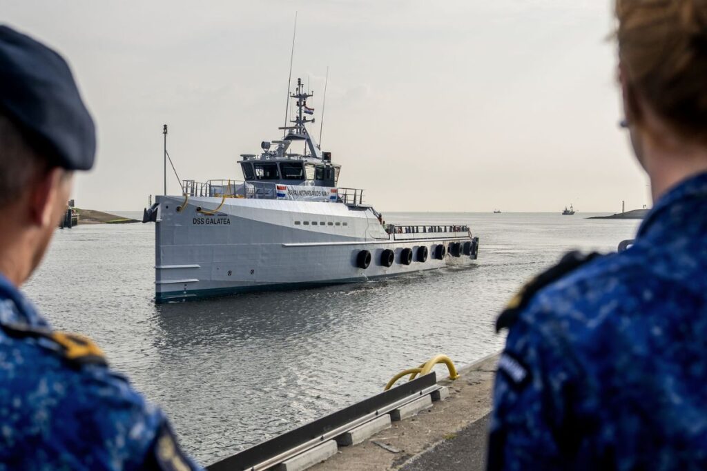 DSS Galatea was delivered to the RNLN in Den Helder last week.