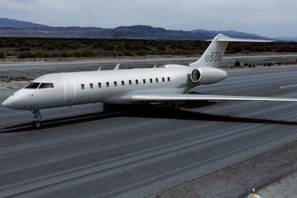 Bombardier Defense’s Global 6500 aircraft would provide the platform for the new maritime surveillance package. Image: Bombardier Defense