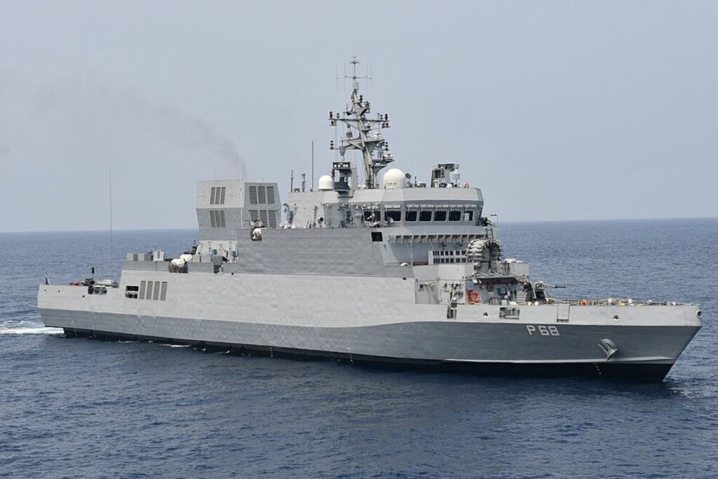 INS Arnala is equipped for various anti-submarine operations, including surveillance and interdiction.