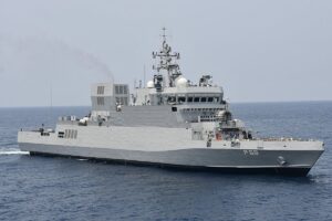 INS Arnala is equipped for various anti-submarine operations, including surveillance and interdiction.