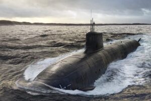 A CGI-generated artist's impression of the SSN AUKUS submarine; the U.K will acquire up to 12 of these boats under plans announced in the SDR.