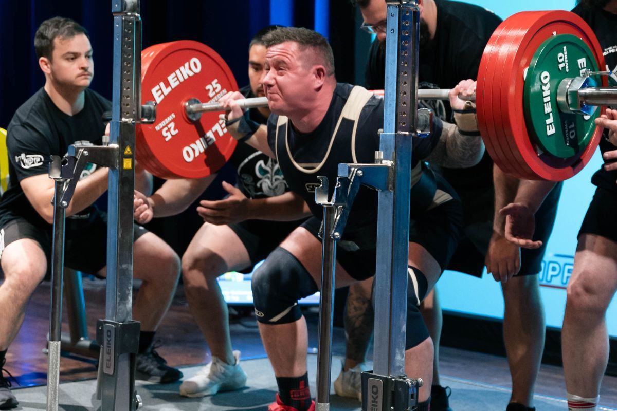Powerlifting Royal Navy submariner and Navy Leaders champion Wesley McGuinness