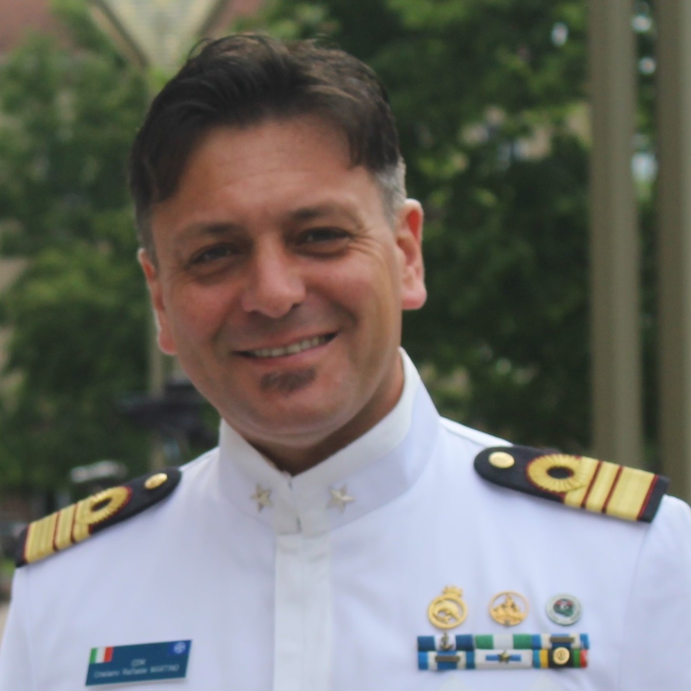 Commander Cristiano Raffele Martino - Navy Leaders