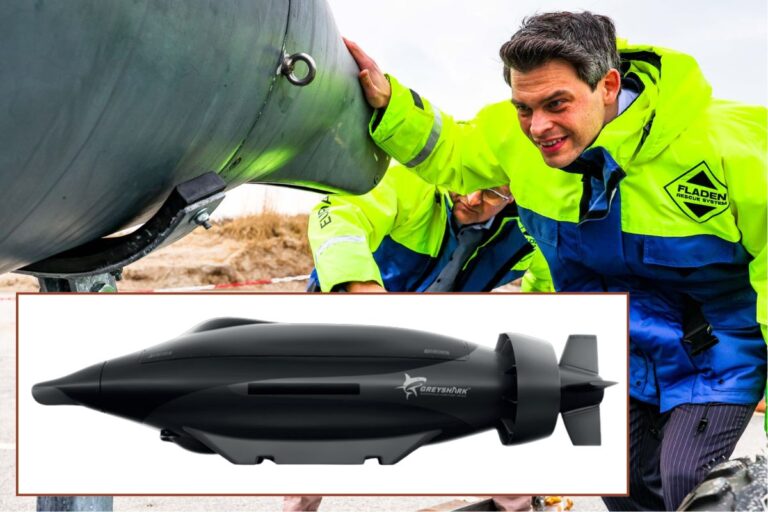Hydrogen-Cell-Powered Greyshark AUV Set For Big Baltic Test - Navy Leaders