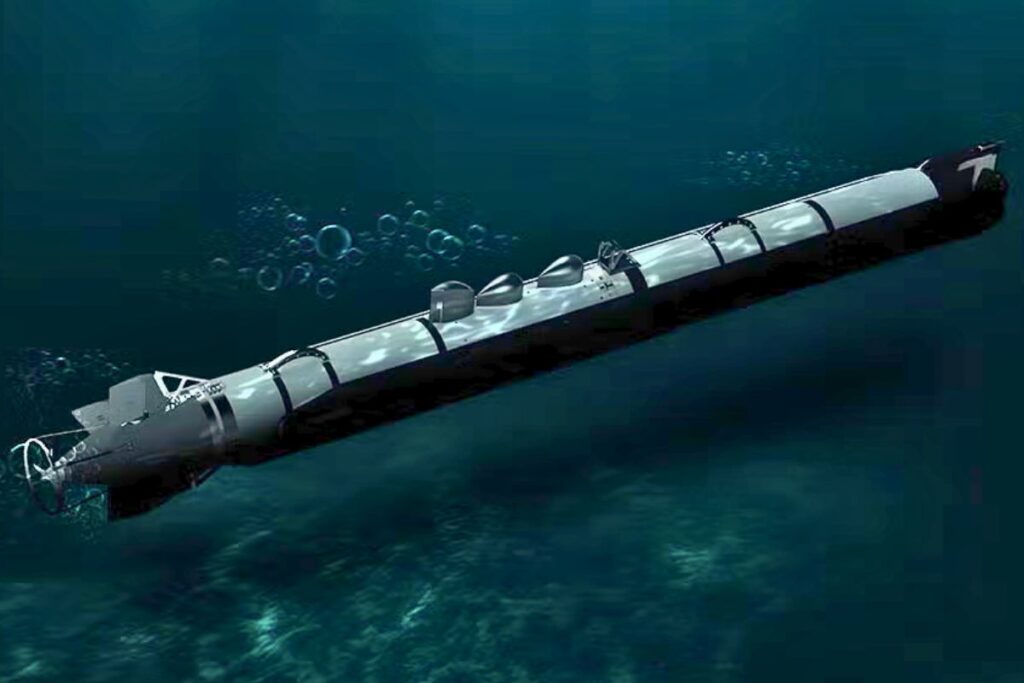 The TTLR will deploy and retrieve Iver4 AUVs using submarine torpedo tubes.