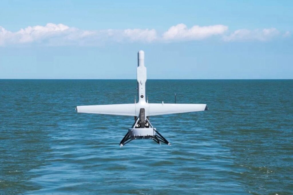 The V-BAT made by Shield AI is a VTOL drone optimised for ISR missions.