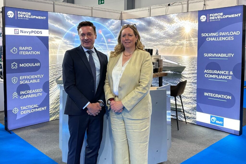 Better together — Force Development Services and BAE Systems announced their new MoU at CNE 2026.