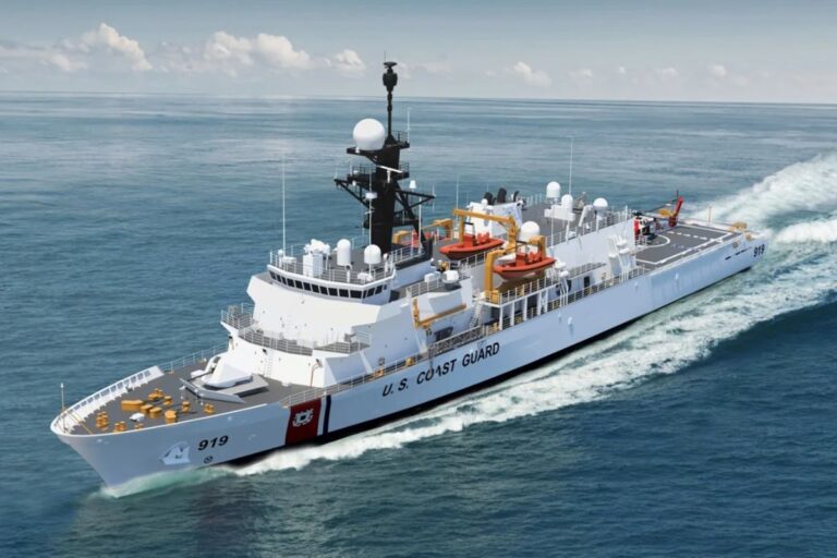 Four of the USCG’s new Heritage-class OPCs will feature Kongsberg’s Promas propulsion system.