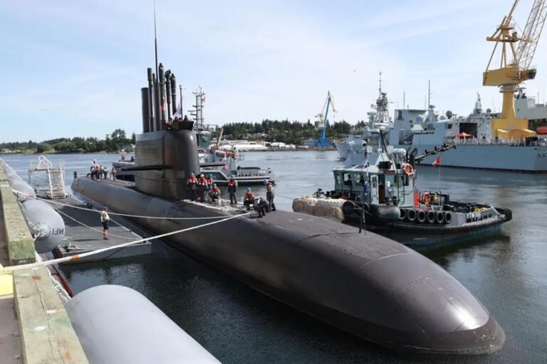 ROKN KSS-III-class submarine Dosan Ahn Changho at CFB Esquimalt in British Columbia.