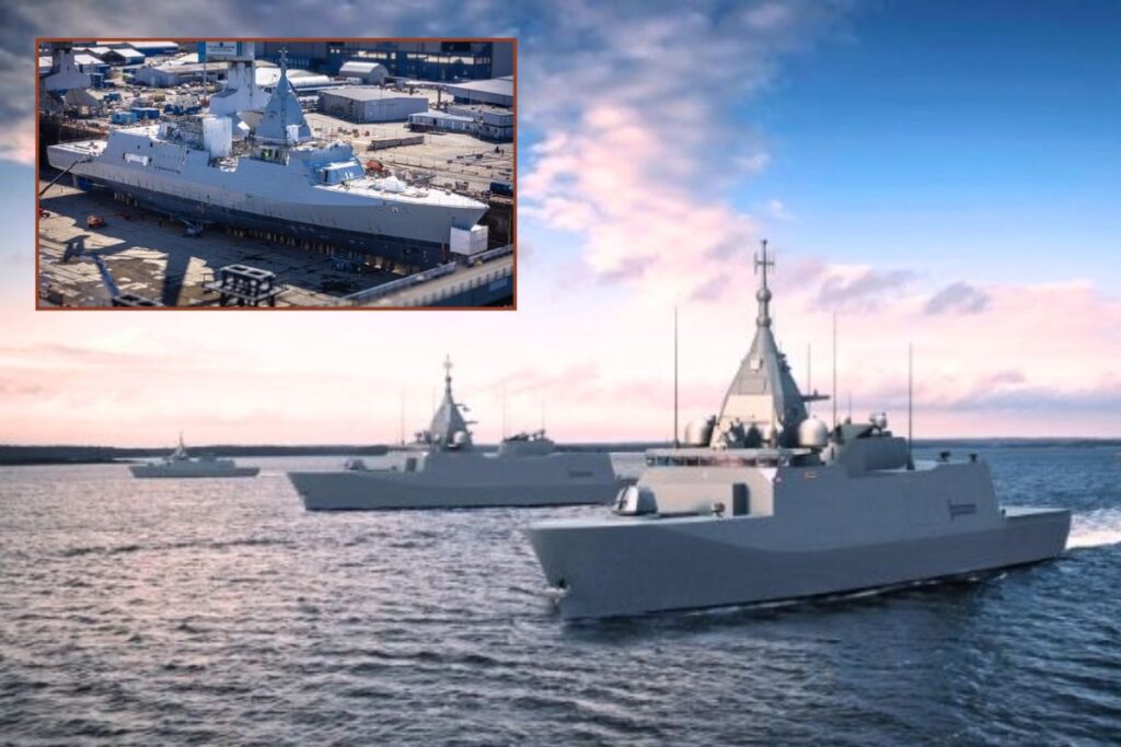 Integris will be providing ballistic missile armour for the Finnish Navy’s new Pohjanmaa-class corvettes.