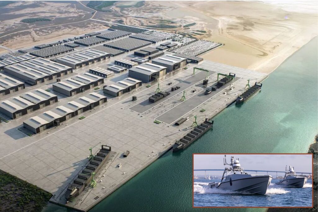 An artist’s impression of how the completed facility could look.