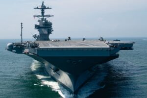 The U.S. Navy’s second Gerald R. Ford-class nuclear-powered aircraft carrier John F. Kennedy has completed her sea acceptance trials.