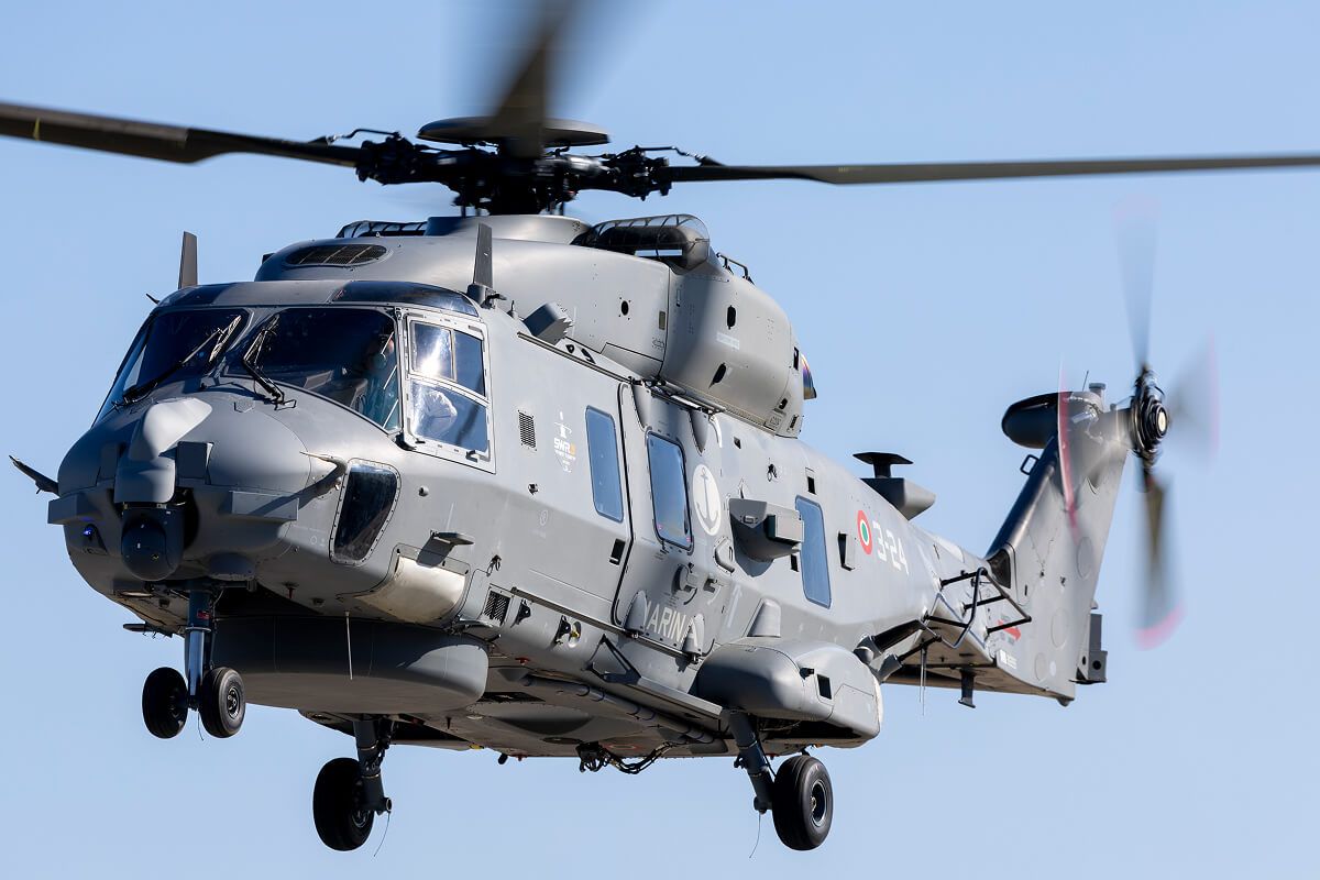 NHIndustries says its new NH90 SWR3 is the world’s first helicopter fitted with the Link 22 communication system.