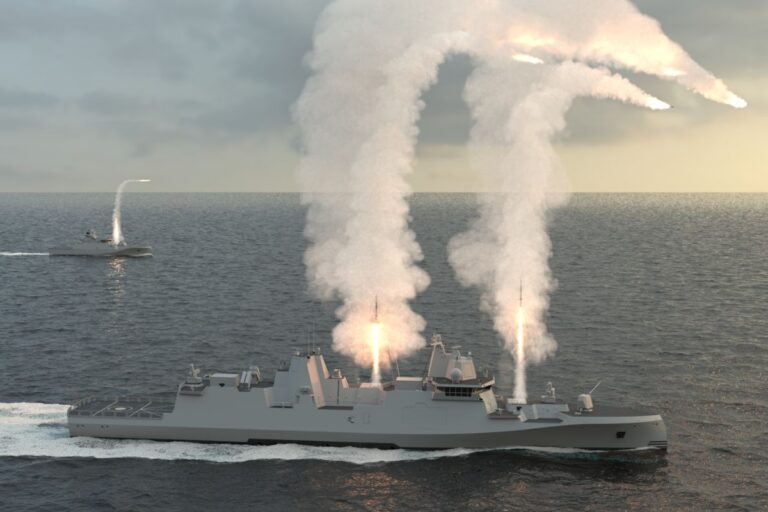 Rheinmetall says its new GMF 140 frigate has been initially designed with the North American market in mind but will also be offered globally.