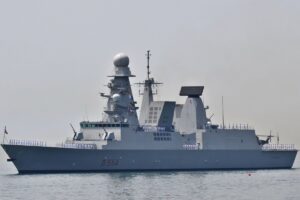 The new DDX destroyers will replace the Italian Navy’s Horizon-class destroyers, the Andrea Doria and the Caio Duilio, pictured. Image: Wikimedia Commons