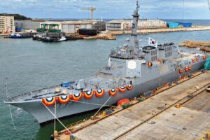 Daeho Kim Jong-seo is the third Batch II Aegis destroyer built for the Republic of Korea Navy.