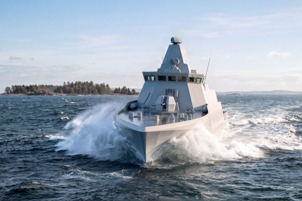 Saab has just launched its new Sea Giraffe AMB D radar.